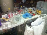 Desmantelan destiladora clandestina y aseguran vino adulterado en Morelia