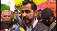 Marchan sindicalizados del OOAPAS Morelia