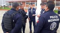 Refuerzan operativo de seguridad en Uruapan 