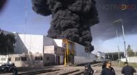 Incendio moviliza bomberos a Ciudad Industrial 