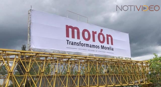 Afirma Morón que gastará 1.8 millones de pesos en promoción de su Segundo Informe