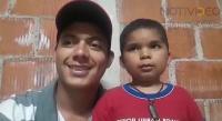 Abraza solidaridad al pequeño Jesús Tristán