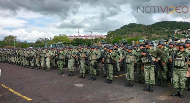 Ejército Mexicano continúa reforzando las tareas de seguridad en Michoacán