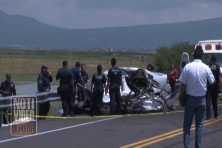 Mueren directora y subdirectora de Seguridad Pública de Santa Ana Maya en accidente carretero