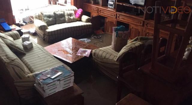 31 colonias afectadas por inundación en Uruapan