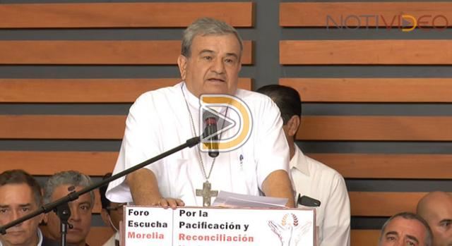 Iglesia a la espera de resultados de foros de pacificación para aportar: Arzobispo de Morelia