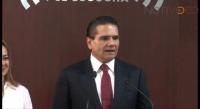 Pide gobernador a población mantener la calma en Tepalcatepec