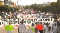 Marchan en Tepalcapetec para pedir paz 