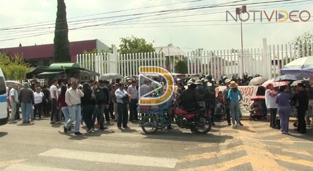 CNTE toma la SEE como parte del paro de 72 horas
