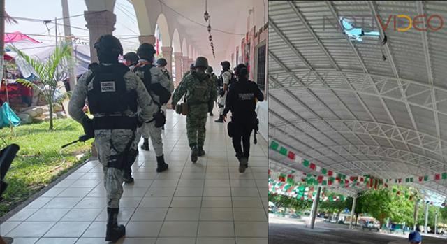 Ataca crimen organizado con explosivos en “La Ruana”