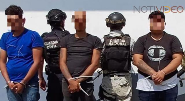 Detiene BOI a tres presuntos operadores de célula delictiva en 