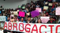 CNTE exige abrogación de reforma educativa
