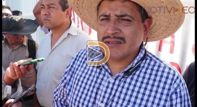 CNTE se manifiesta en el puerto de Lázaro Cárdenas
