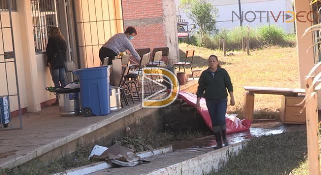 La limpieza de escuelas sigue en Morelia