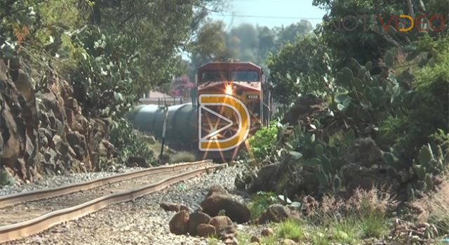  Reanuda tren de carga su paso por Morelia
