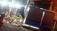 Se incendia mercado municipal en Apatzingán 