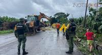 “Lidia” deja inundaciones y desbordamiento de arroyos en Michoacán