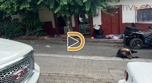 Pánico en Tacámbaro por Balacera Cerca de una Escuela; Hay cinco muertos