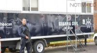 Balean a peregrinos  en Zamora