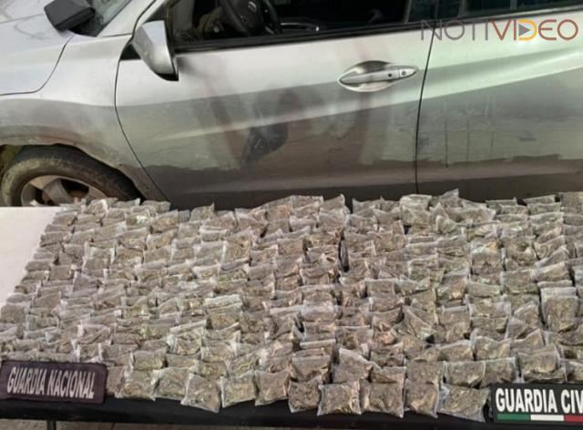 En Tangancícuaro, se decomisaron 370 envoltorios de marihuana: SSP 