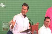 Peña Nieto aseguró durante su visita a Michoacán que hará pública su declaración patrimonial 