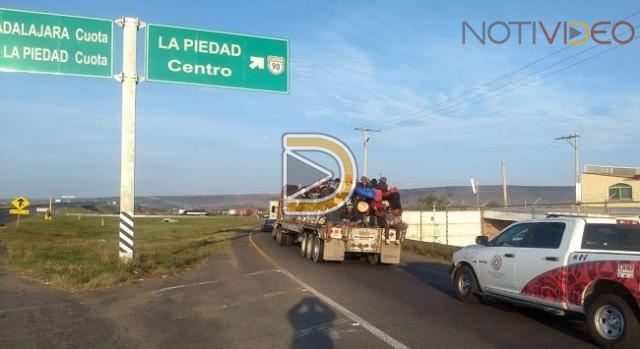 Migrantes Centroamericanos pasan por Michoacán