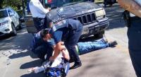 Persona es atropellada en Camelinas frente a la clínica del IMSS