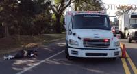 Muere un  motociclista al derrapar en la carretera a Paracho 
