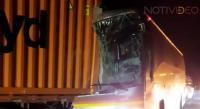 Choque en autopista siglo XXI deja 28 lesionados.