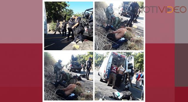 Policías municipales se enfrentan a balazos con delincuentes en Gabriel Zamora
