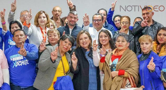 Se suman liderazgos de Morena en la CDMX a proyecto de Xóchitl Gálvez