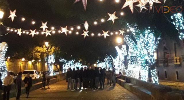 Morelianos disfrutan de las actividades decembrinas