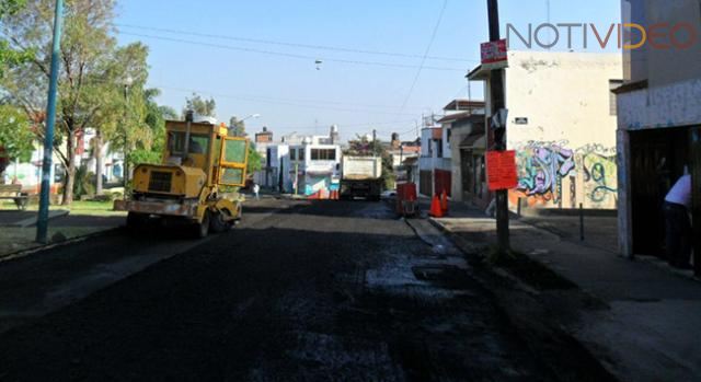 Al 50 por ciento, rehabilitación de la Avenida Pedregal