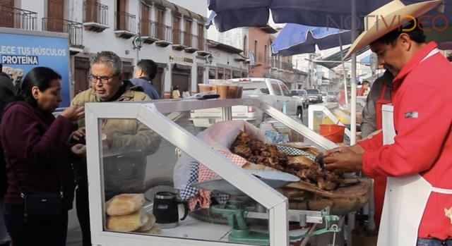 Quiroga rompe record en producción de carnitas
