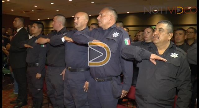 109 policías municipales se gradúan de formación inicial 