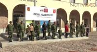Niños cumplen su sueño de ser soldados honorarios