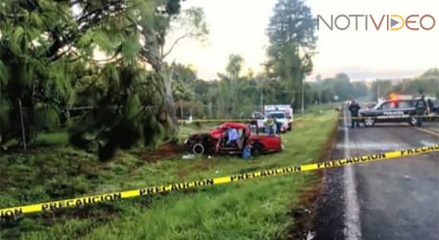 Tres personas fallecieron en un accidente  carretero esta mañana