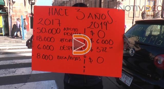 Policías Municipales de Morelia en Paro por descuentos a sus quincenas