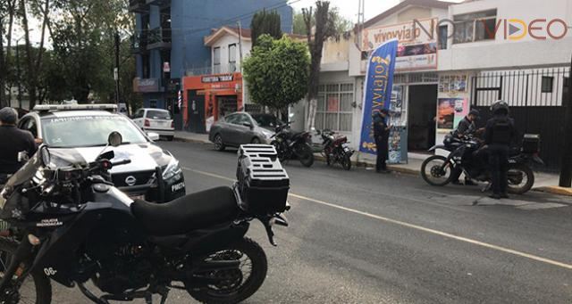 Asaltan una agencia de viajes en la Chapultepec 