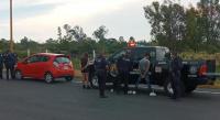 Policías estatales detienen a tres sujetos que tenían secuestrada a una persona 