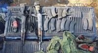 Personal de la  SSP y del  Ejército aseguran armamento y vehículo con reporte de robo en Hidalgo 