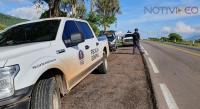 Localizan dos cuerpos  en la carretera  La Trasquila - San Ángel 