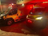 Motociclistas se accidentan mientras jugaban carreras en el Boulevard Playero de Lázaro Cárdenas 