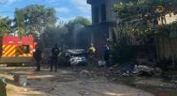Explota Camioneta llena de  pirotecnia en la tenencia de Las Guacamayas de Lázaro Cárdenas 