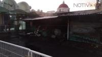 Realiza Fiscalía General actuaciones por incendio en el mercado San Juan