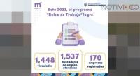 En 2023 logra Gobierno Municipal reducción en el índice de desempleo en Morelia