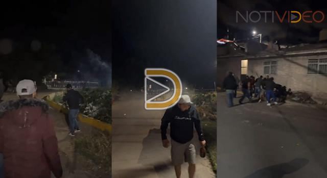 Granaderos desalojan a manifestantes y liberan carretera al Aeropuerto