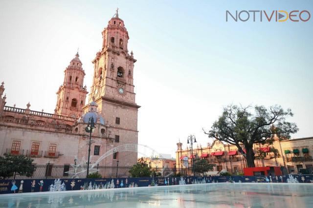 Gobierno de Morelia inaugura hoy Pista de Hielo Gratuita