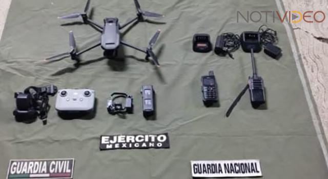En operativo interinstitucional se detuvo a una persona en posesión de explosivos y un vehículo
