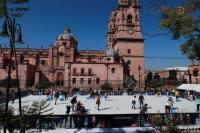 Pista de Hielo en Morelia, un espacio inclusivo para disfrutar de las fiestas decembrinas